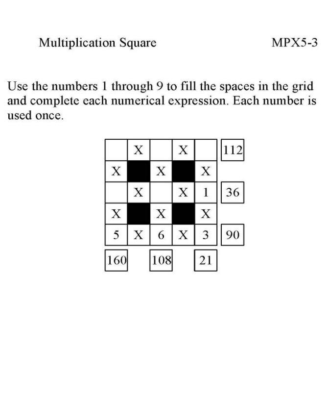 matematik ile ilgili bulmacalar. Check your math puzzle by