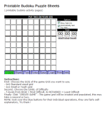Online Sudoku Puzzle game