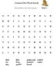 Word-Search activity sheets